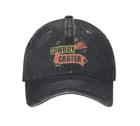 JZGESOM Gorra de béisbol Beyonce Cowboy Carter Vintage Denim Desgastado Gorra de Sol Estilo Unisex al Aire Libre Todas Las Estaciones Regalo de Viaje Sombreros Gorra