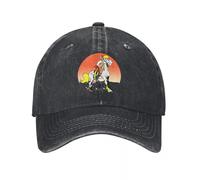 JZGESOM Gorra de béisbol de Vaquero Lucky Luke Divertida de Estilo Unisex desgastada Lavada Gorra Gorra de Regalo de los Hermanos Dalton Lucky Luke Comics Gorras de Regalo