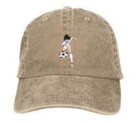 JZGESOM Gorra de béisbol Super Capitán Tsubasa Vintage Sombreros de papá para Hombres Gorra de Ajuste Ajustable al Aire Libre