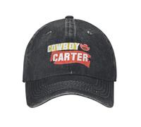 JZGESOM Gorras de béisbol Unisex Beyonce Cowboy Carter World Tour 2025 Gorras lavadas desgastadas Gorra Casual al Aire Libre Gorra Suave con Cierre Snapback