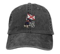 JZGESOM Gorro Multicolor con Cruz Burdeos con Visera de protección Personalizada para Mujer Blas De Lezo