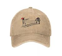JZGESOM Lucky Luke His Shadow Hombres Mujeres Gorras de béisbol Dibujos Animados Daltons Anime Gorras lavadas desgastadas Gorra Ajuste Ajustable al Aire Libre Ropa para la Cabeza