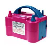 Jzhen 600w Inflador de Globo Eléctrico Bomba de Aire Portátil, Rosa