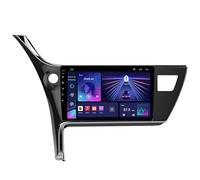 JZHIWEI Android 15 Radio Coche Pantalla Táctil 9 Pulgadas para Toyota Auris 2017 2018 Conectar y Usar Navegación GPS Control del Volante 4G WiFi FM Am RDS Enlace Espejo con Bluetooth