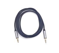 JZK 1.5M Cable auxiliar 3,5 mm, conector audio estéreo macho a macho, cable auxiliar Hi-Fi para coche, auriculares, para Samsung, Echo Dot, Beats, tabletas, equipos de música domésticos, altavoces