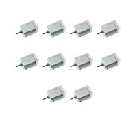 JZK 10 unids 130 DC Mini Motor, Micro Motor Eléctrico 130 Motor de Juguete de Alta Velocidad DC Motor 3V Pequeño Motor para DIY Juguetes Control Remoto Coche