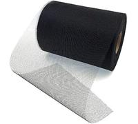JZK 15cm x 90m rollos tul negro tela tul para decoración banquete boda fiesta mesa cumpleaños falda tutu