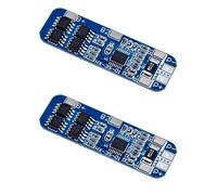 JZK 2 módulos de placa de protección de batería de litio de iones de litio 3S, serie 3, 11.1V, 12V, 12.6V, 18650, placa de protección de batería, módulo de carga BMS 10A 18650