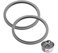 JZK 2 Piezas de Repuesto de Juntas Tóricas para Nutribullet Blender Serie 600 900, Juntas Tóricas con Borde, Juntas Tóricas de Goma Gris, Piezas de Repuesto para Mezclador