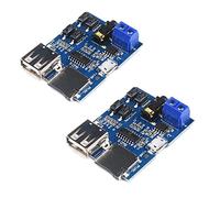 JZK 2 unids Mp3 Lossless Decodificador Board, MP3 Formato Decodificación Tarjeta TF Disco U MP3 Decodificación Módulo reproductor con amplificador de potencia