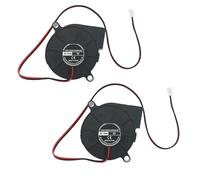 JZK 2 ventiladores de 50 x 50 x 15 mm, 5 cm, 5 V, CC 3D, ventilador de impresión 5015, silencioso, mini ventilador de 5 V, ventilador para impresora 3D, ventilador DC sin escobillas, 50 mm
