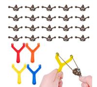 JZK 24x Juego de hachinas para niños, juguete suave y esponjoso, divertido juego disparo de caca, juguetes broma para regalo de fiesta de niños, juego de caca voladora, divertidos juegos familiares