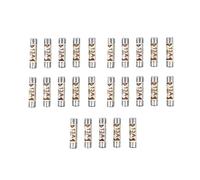 JZK 25 piezas 13 A 240 V BS1362 fusible de tubo cerámico doméstico, fusible de enchufe superior de 6 x 24 mm, tubo cerámico a prueba de explosiones relleno de arena, 13 A 240 V BS1362