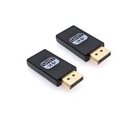 JZK 2X Adaptador para DisplayPort a HDMI, convertidor para DP Macho unidireccional Chapado en Oro 4K a 60 Hz a HDMI Hembra para Lenovo, para DELL, para HP, para ASUS, para AMD, portátiles, HDTV