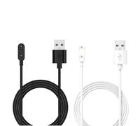 JZK 2x Cable de carga magnético para reloj inteligente Huawei Watch FIT 2 3 NUEVO MINI ELEGANTE, para Huawei Band 6 Pro 7NFC 8 9, 4X 4Pro, para Honor Band ES 9, cable de carga USB de repuesto de 1 m