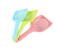 JZK 3 cucharadas de plástico para gatos para arena de gato, pala para arena de gato, palas de arena para gatos, herramienta de limpieza para mascotas