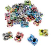 JZK 30 mini coches extraíbles: coches de juguete para niños, recuerdos de fiesta, premios Lucky Dip y recompensas en el aula