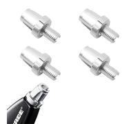 JZK 4 tuercas ajustadoras de cable de freno de bicicleta plateadas M7, 7 mm, tornillo regulador de ajuste de palanca de freno para bicicleta de montaña, carretera, MTB, tornillos de ajuste de mango de