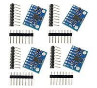 JZK 4 x GY-521 MPU-6050 6DOF modulo giroscopio de 3 Ejes acelerómetro de 3 Ejes para proyectos Raspberry Pi y Arduino