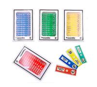 JZK 48 x Plastico preparado portaobjetos microscopio para niños, muestras de diferentes tipos plantas animal vegetales insectos para niños estudiantes ciencia educativo