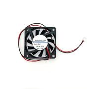 JZK 60 x 60 x 10 mm 2 polos DC 24 V Mini ventilador con cables 6010 pequeño ventilador silencioso 60 mm 6 cm 24 V sin escobillas Ventilador de carcasa de PC Ventilador de impresora 3D con cable y