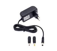 JZK Adaptador Corriente AC/DC 6 V, 1.5 A 9 W con Conector DC 5.5 x 2.5 mm, 2 enchufes alternativos 4.0 x 1.7 mm, 3.5 x 1.35 mm, Compatible con Conector 5.5 x 2.1 mm, Fuente alimentación Repuesto