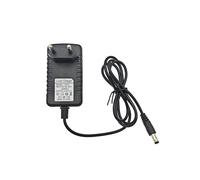 JZK - Adaptador de corriente 12.6V 1A para pistola de masaje, adaptador de cargador de pistola de masaje de 12.6V de repuesto, cargador de alimentación convertidor