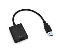 JZK Adaptador USB 3.0 a HDMI, convertidor HDMI a USB 1080P HD para múltiples monitores, tarjeta gráfica video externa USB con salida audio para Windows 7/8/10/11, proyector, HDTV, computadora portátil