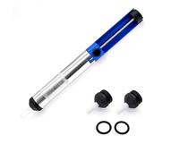 JZK Bomba desoldadora con ventosa de soldadura, boquilla extraíble, con dos boquillas de repuesto, bomba de succión pequeña para desoldar, herramienta de extracción de soldadura, accesorios de