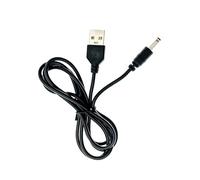 JZK Cable de alimentación USB a 3,5 mm, 5 V, conector hueco CC, repuesto para Foreo Luna, para cepillo de dientes eléctrico, apto para puntas de 3,5 mm x 1,35 mm