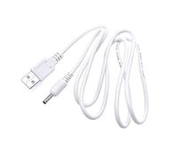 JZK Cable de carga USB de repuesto para Lelo Gigi Sona Mona Hugo Loki F2S Bruno Lyla Hula LIV Enigma Soraya Sila Mia Nea Ina Elise Billy Lily, cable de alimentación blanco de 5 V para juguetes de