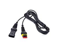 JZK Cable extensión Cargador bajo Voltaje para Husqvarna cortacésped
