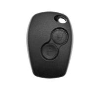 JZK Carcasa de repuesto para llave de coche, compatible con Dacia Logan Duster, Renault, Master, Opel, Vivaro, Movano, Nissan Interstar, con 2 botones, sin hoja de llave