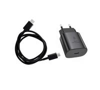 JZK Cargador rápido USB C de 25 W para Samsung Galaxy A55 A54 A53 A35 A33 A33 S23 S22 S21 S20, Cable de Carga súper rápida Tipo C Adaptador de Viaje, Enchufe de Fuente de alimentación