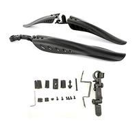 JZK Juego de guardabarros para bicicleta de 24/26/27.5 pulgadas, juego de guardabarros universales de 3 piezas, guardabarros delantero y trasero para bicicleta de montaña, guardabarros de bicicleta,