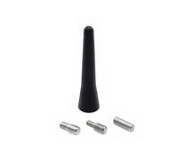 JZK Mini Antena Aérea De Radio De Coche De 6.5 Cm, Mástil De Antena De Techo De Coche De Repuesto Universal, Accesorios De Antena Am/FM Cortos Pequeños, con 3 Tornillos M4 M5 M6