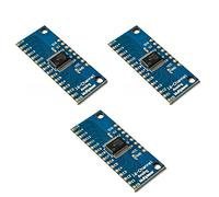 JZK Módulo preciso multiplexor CD74HC4067, módulo de placa de ruptura de multiplexor digital analógico de 16 canales 2V-6V