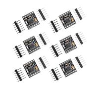 JZK Paquete de 6 Placas Controladoras de Motor DRV8833 de Doble Puente H - Módulo Controlador de Motor CC de 2 Canales 1.5A, Ultra Pequeño, Entrada 3V-10V
