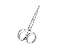 JZK Tijeritas corta pelos nariz hombre tijeras cejas recortador pelos nariz Mini tijeras punta redonda Para barba orejas y uñas, tijeras pequeñas aseo para pelo cara y patas de perros y gatos