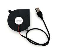 JZK USB Turbo ventilador de refrigeración 5V 60x60x15mm 6015 ventilador centrífugo para ventilación de escape