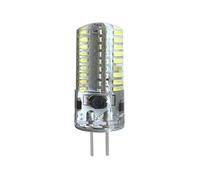 JZLBBC 5W GY6.35 G6.35 Bombilla LED de base bi-pin 5Vatios AC/DC12V-24V Gel de sílice Cristal Regulable Blanco Cálido 1PC 5W-Warmwhite
