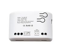 Jzoowar 1CH 85-250V 10A Interruptor Inteligente Tuya, MóDulo de Relé de AutomatizacióN APP Control Remoto, Interruptor InaláMbrico Wifi Puerta Abierta 433MHZ