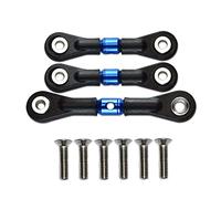 Jzoowar 3 Uds Varilla de Enlace de DireccióN Varilla Servo para TT-02 TT-02T TT02 TT02T 1/10 RC Accesorios de Piezas de ActualizacióN de Coche, Azul