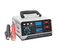 Jzoowar 400W 30A 12V / 24V Cargador AutomáTico de BateríA de Coche ReparacióN de Pulso Inteligente Trickle Enchufe de la UE