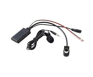 Jzoowar - Adaptador AUX Bluetooth para coche, llamadas de audio sin micrófono, manos para -121B AI-Net -9857-9886