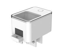 Jzoowar Alimentador AutomáTico Completo para Pecera de Acuario WiFi TemporizacióN y Alimentador Cuantitativo AplicacióN de TeléFono MóVil Alimentador Inteligente para Mascotas