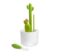Jzoowar Cepillo para de Cactus, Cepillo para Pajitas, Juego de Cepillos de Limpieza Multifuncionales, Limpieza de áNgulo Completo