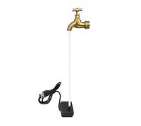 Jzoowar Fuente de Regadera con Pico de Flujo Invisible Fuente de Grifo Flotante Fuente de Grifo MáGica USB Fuente de ImitacióN