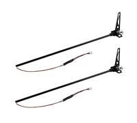 Jzoowar Juego de Motor de de 2 Piezas para XK K110 V977 RC HelicóPtero Piezas de ActualizacióN Accesorios de Repuesto