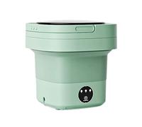 Jzoowar Lavadora Portátil 6.5L Lavado Semiautomático Lavadora Plegable Traveling EU Plug-A, Verde, Eficiente en Agua y Energía